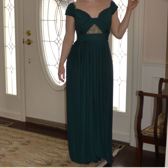 ASOS Wedding Guest Dress Size 4 (emerald) - Picture 1 of 5